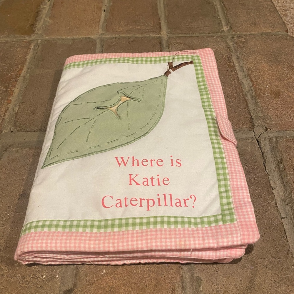 Vintage Pottery Barn Kids, Where is Katie Caterpillar Soft Book